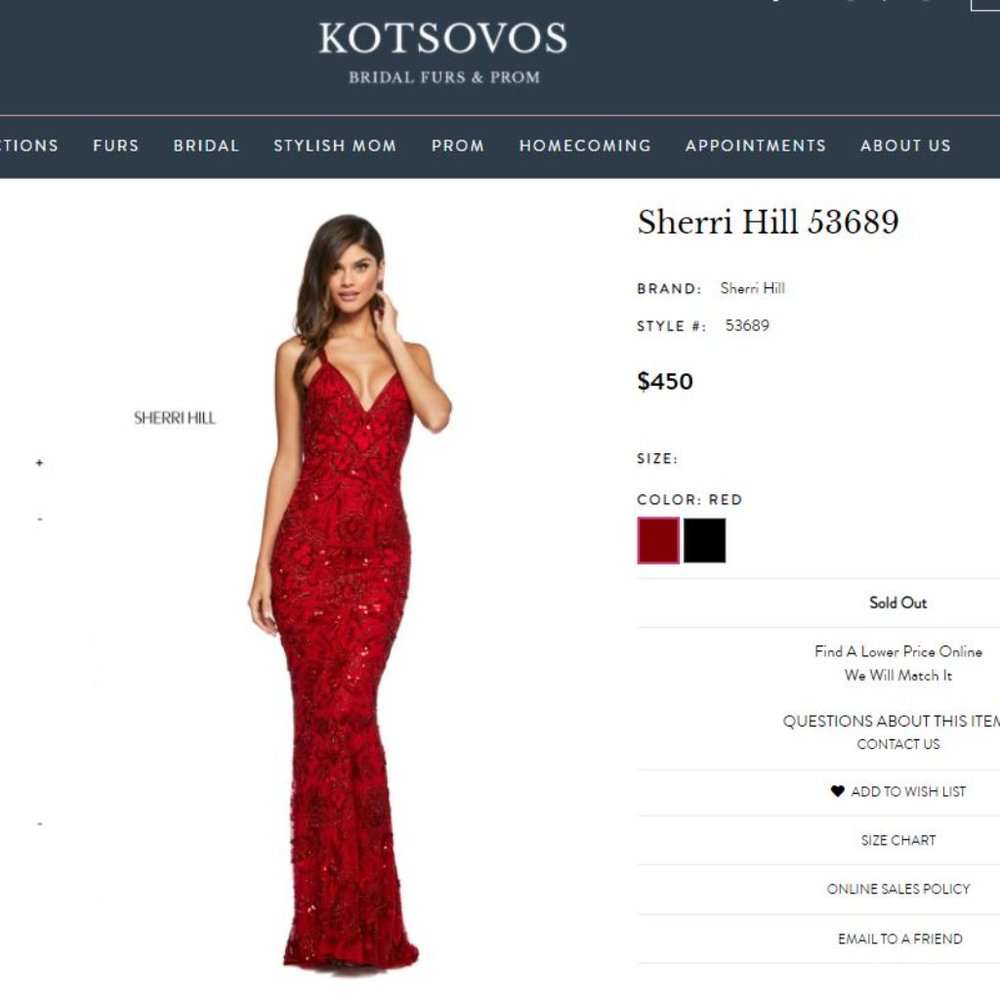 Sherri Hill Prom Dress